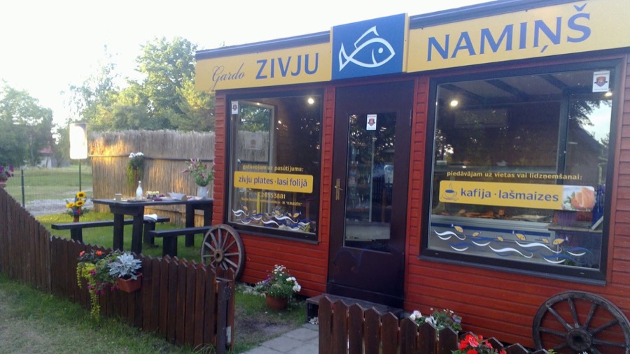 Gardo zivju namiņš